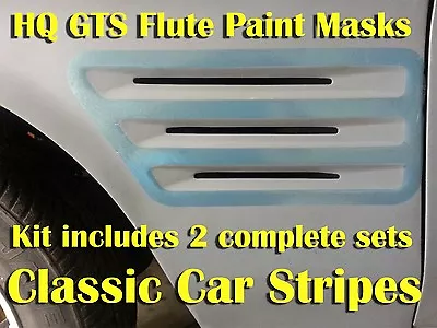 Holden HQ GTS Monaro And Sandman Paint Mask Stencil - Guard Flutes Stripes • $26