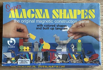 Super Magna Shapes -- The Original Magnetic Construction Game • $15.75