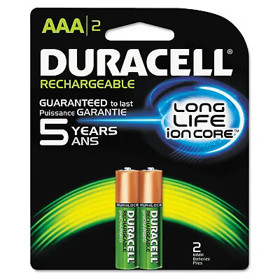 Duracell Rechargeable NiMH Batteries With Duralock Power Preserve Technology AAA • $12.12