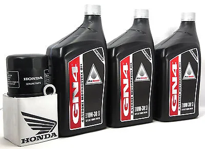 2012 Honda Vt750rs Shadow Rs Oil Change Kit • $44.99