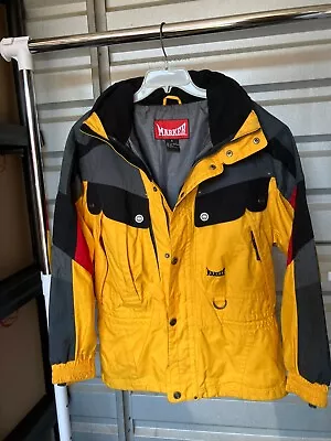 MARKER Ski Jacket Size M Snow Vest Coat Vtg Snowboard Insulated Heavy Duty • $12.99