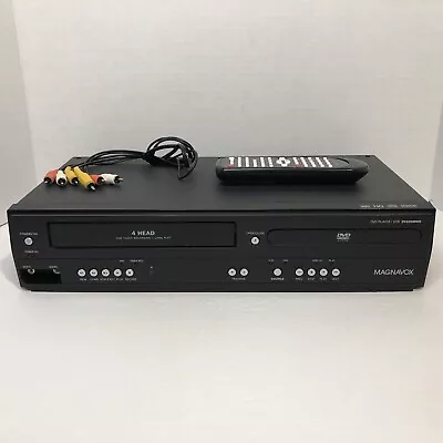 Magnavox DV220MW9 - VCR/DVD Combo VHS Player With Remote TESTED WORKS! • $99.95