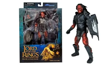 Diamond Select Toys Uruk-Hai Orc Deluxe Action Figure The Lord Of The Rings • £30