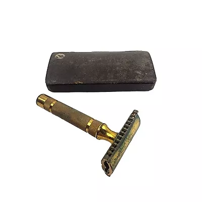 Vintage Gillete Safety Razor With Case • $9.99