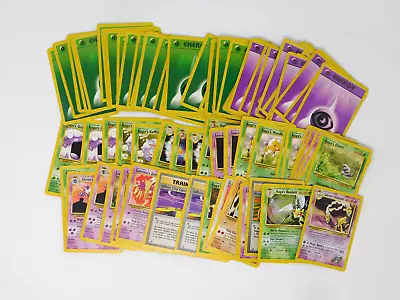 Lot Of 101 Vintage Pokémon Gym Challenge TCG Trading Card Sabrinas Alakazam 2000 • $49.99