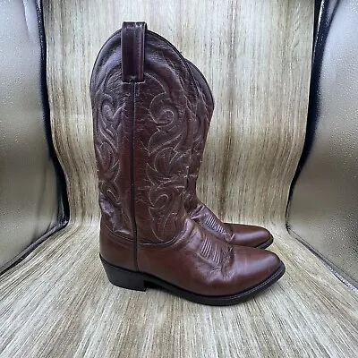 Dan Post Milwaukee 13  Cowboy Boots Men's 10.5 D Brown Leather Shoes DP2111R • $59