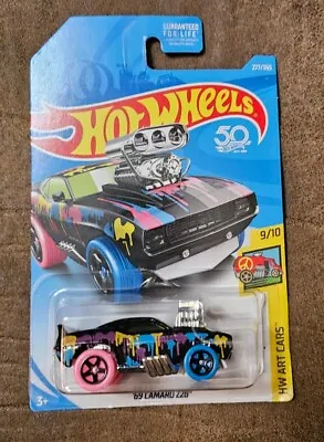 2017 Hot Wheels HW Art Cars '69 Camaro Z28 • $6