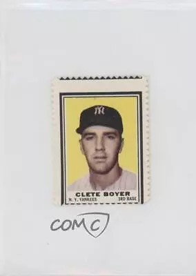 1962 Topps Stamps Clete Boyer • $6.29