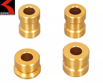 NEW! Kitaco #093-1452270 Axle Collars Set GOLD Fits Honda MSX 125 Grom JC92 • $64.89