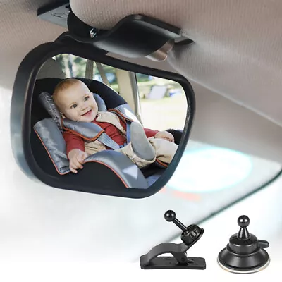 Baby View Back Mirror Facing Rear Ward Child Infant Inside Car Seat Safety • £8.33