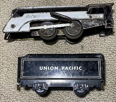 Hafner Windup Locomotive With Tender 1010 O Gauge • $10