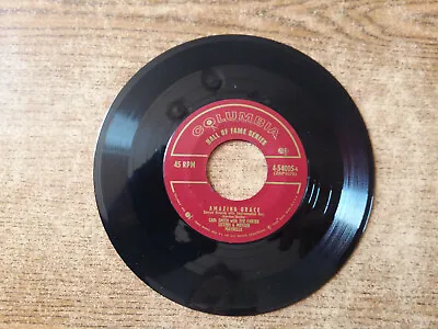 1950S VG++CARL SMITH/CARTER SIS./MOTHER MAYBELLE-Softly&Tenderly/Amazing Grace45 • $16.99