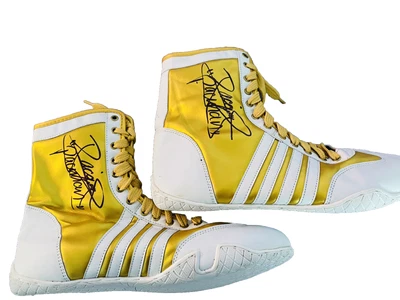 $300 • Buy Manny Pac-Man Pacquiao Signed Training Shoes