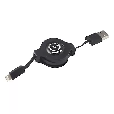 Mazda Genuine Retractable USB-A To IPhone Lightning USB Cable - MFi-Certified • $41.16