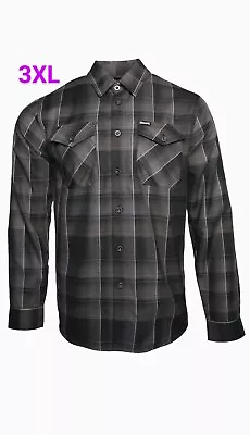 New Dixxon Flannel Megadeath Long Sleeve Shirt Men’s Size 3X LIMITED Collab • $94.99
