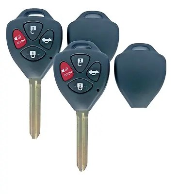 2 For 2007 2008 2009 2010 2011 Toyota Camry Remote Shell Case Car Key Fob Cover • $5.95