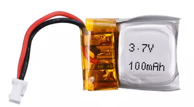 3.7V 100mAh LiPo 1S Polymer Rechargeable Battery  Anki Overdrive Car MP3 GPS LED • £5.74
