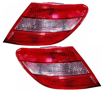 For 2008-2011 Mercedes Benz C Class Tail Light Set Driver And Passenger Side • $193.37