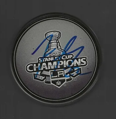 Trevor Lewis Signed Los Angeles Kings 2012 Stanley Cup Champions Puck LA • $39.99