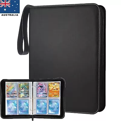 400 Pockets Card Folder Binder Album Book Cards Holder Case For CCG Game Cards • $24.99