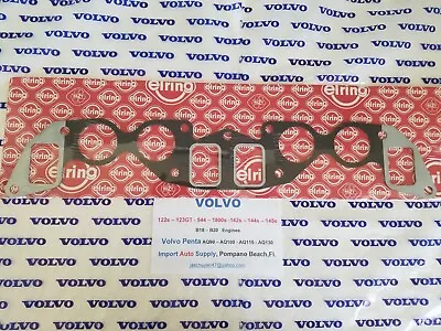 Volvo B18 & B20 Intake/Exhaust Manifold Gasket AQ115 & AQ130 - P1800's - 122s  • $25