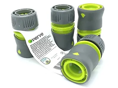 Verve Soft Grip Hose End Connector - Hosepipe Fitting For Garden Hose  (207) • £6.99