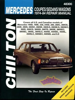 Mercedes Shop Manual Service Repair Book Chilton Haynes • $42.95