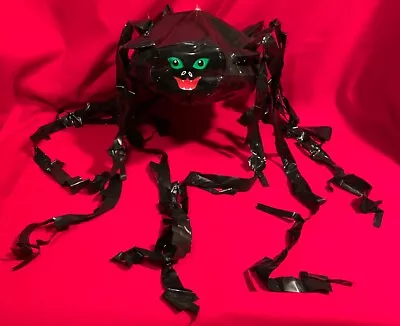 Spider ArachnidHalloweenCreepy Halloween SpiderPlasticInflatableVintage • $26.95