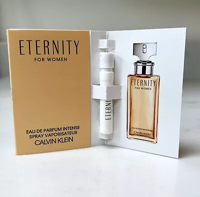 1 X CALVIN KLEIN ETERNITY 1.2ml EDP INTENSE SPRAY • £2.55