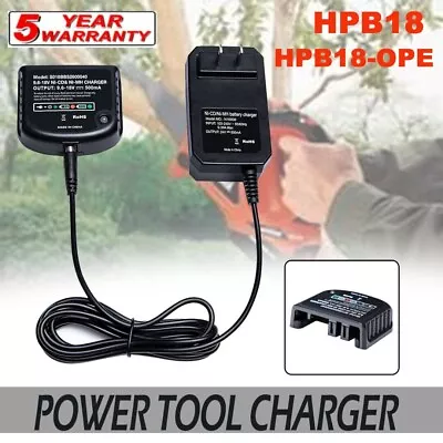 9.6V-18V Battery Charger For Black & Decker HPB18 HPB18-OPE FSB18 HPB14 HPB12 US • $12.98