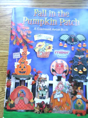 Fall The Pumpkin Patch Combined Art How To Craft Paint Booklet Miller Woodcraft • $9.99