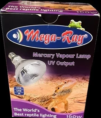 Mega Ray Mercury Vapor Lamp 160 W • $40