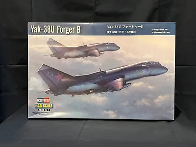 Yak-38U Forger B 1/48 Scale Hobby Boss Model Airplane Kit • $42.49