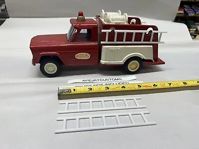 Vintage TONKA Jeep Pumper Fire Truck Metal 10” Long 52700 (LADDERS ONLY) • $17.10