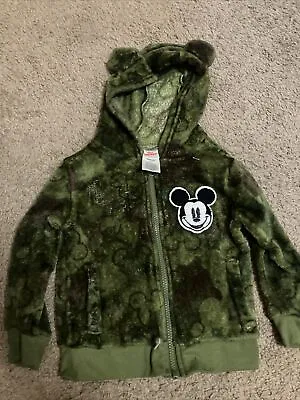 Mickey Disney Boys 3t Jacket Camo Mouse • $5.99