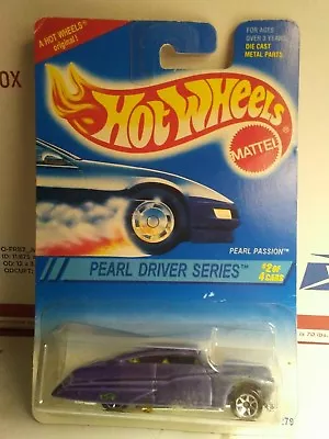 Hot Wheels 1994 Pearl Passion Tm. Pearl Driver Series Mercy Custom.2 Dr.purple • $2