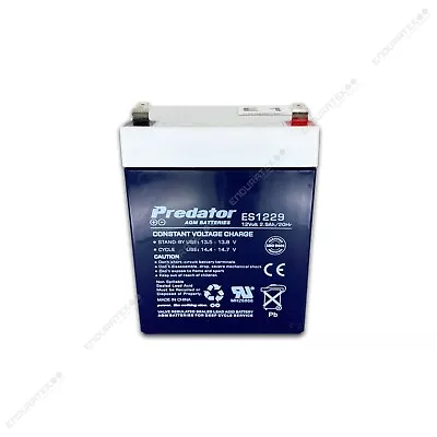 Predator ES1229 AGM Battery - 12v 2.9Ah (UPS ALARM TOY CAR GATE) • $30.95