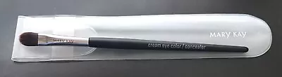 New Mary Kay Cream Eye Color / Concealer Brush W/ Clear Carry Pouch / Sleeve • $7.95