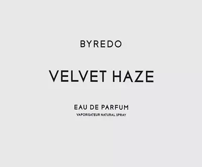 BYREDO VELVET HAZE EAU DE PARFUM SPRAY UNISEX 1.6 Oz / 50 Ml NEW!!! • $138.99