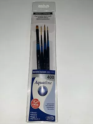 Daler Rowney Aquafine Watercolour Brush Pack Set 400 Brand New £7 • £7