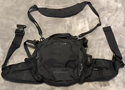 Marmot Flathead Waist Pack Fanny Pack W/ Lumbar Support Black Multiple Pocket • $29.23