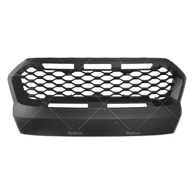 Matte Black Front Mesh Grill For Ford Ranger PX2 2015 2016 2017 2018 • $221.59