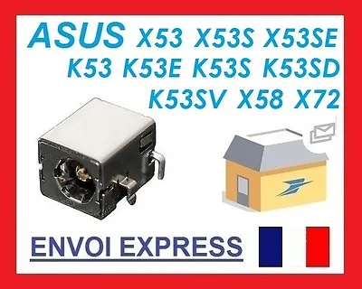 Repair Change Dc Jack Connector Of The Motherboard ASUS X53 K53 Series • $4.72