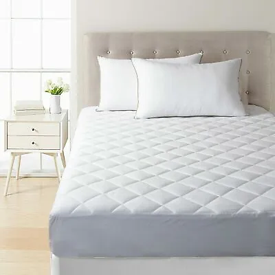 £13.99 • Buy Extra Deep Quilted Mattress Bed Protector Topper Fitted Cover Double King Size
