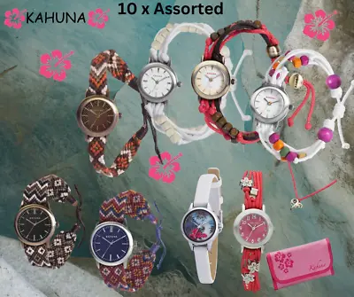 10 X Assorted Mens/Ladies Kahuna Watches • £26.99