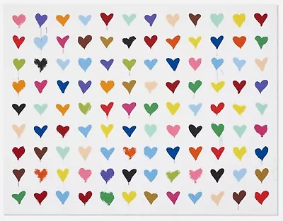 Mr Brainwash Print RARE PRINTER PROOF 2/3 Hand- Signed Full Of Hearts  • $6000