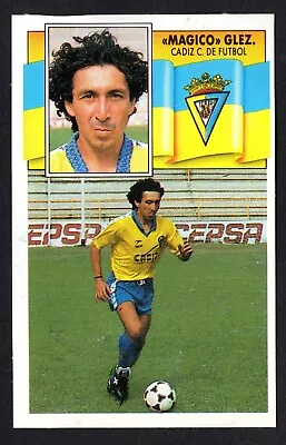 Jorge Magico Gonzalez - Cadiz Cf 1990-91 Card Liga Este Panini 90/91 Recovered • $90