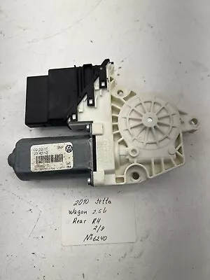 2010-2014 Volkswagen Jetta Sportwagen Rear Right Door Window Motor Oem. • $45