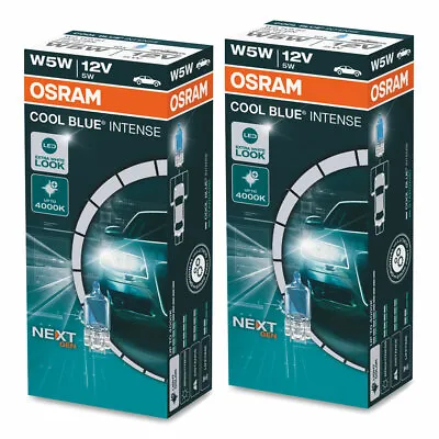 2x T10 OSRAM COOL BLUE INTENSE NEXT GENERATION Still Light License Plate Lighting • $10.46