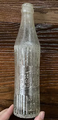 Antique LELAND BOTTLING CO Leland Mississippi Delta Art Deco Soda Bottle • $34.95